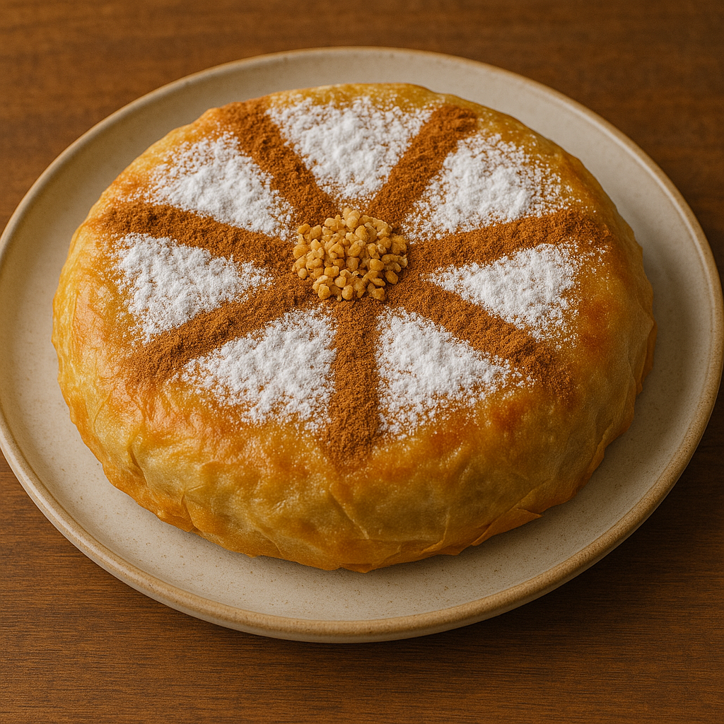 🟠 Pastilla Marocaine au Poulet et Amandes – Saveur authentique du Maroc